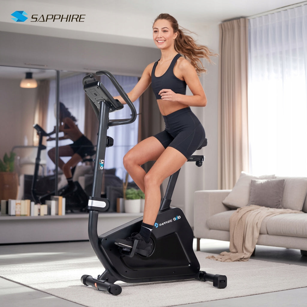 Magnetic stationary bike OXIO exercise bike SAPPHIRE Manufacturer code ROWER_SG-8500B_OXIO