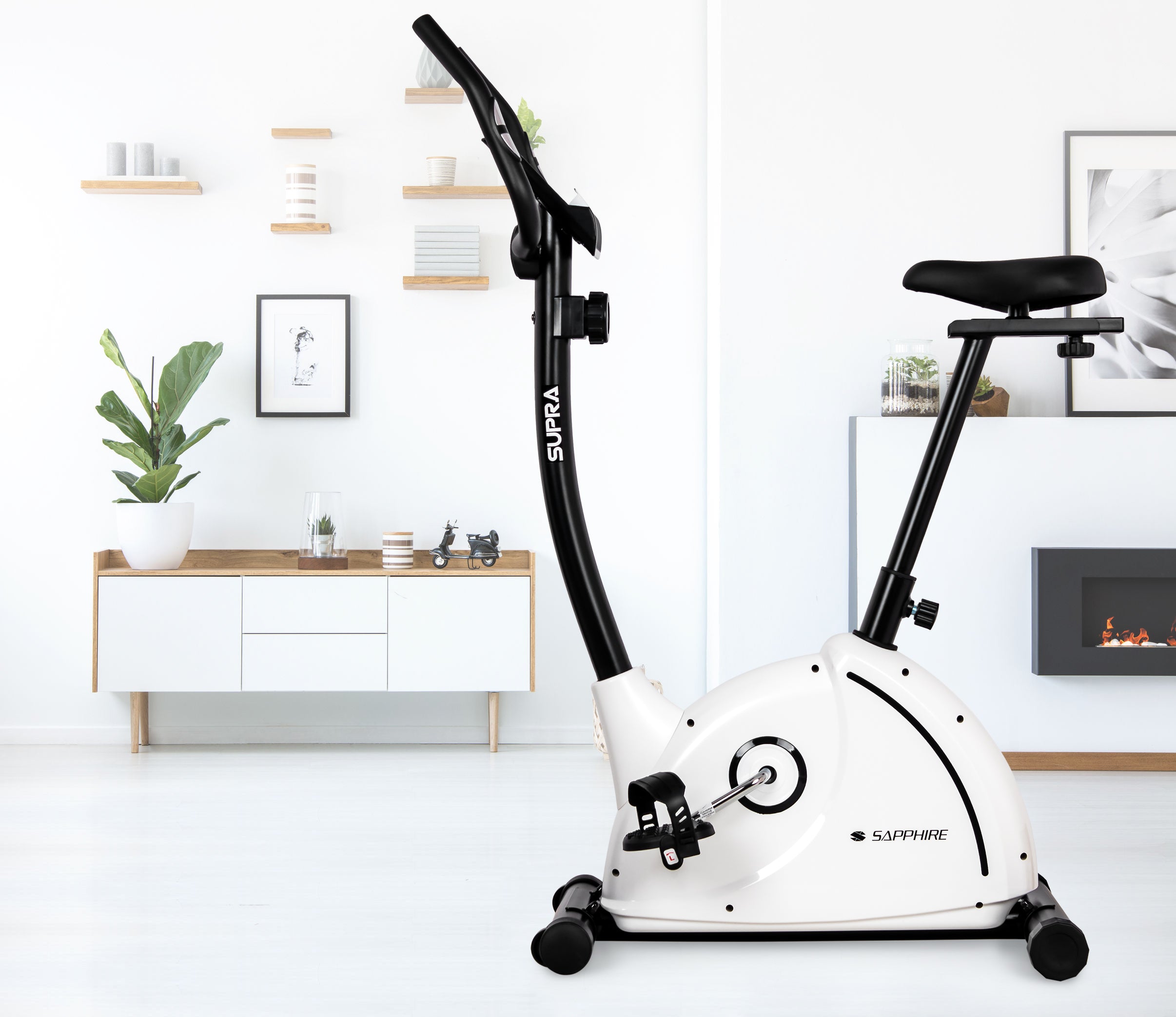 Magnetic stationary bike SUPRA exercise bike SAPPHIRE Packaging status original