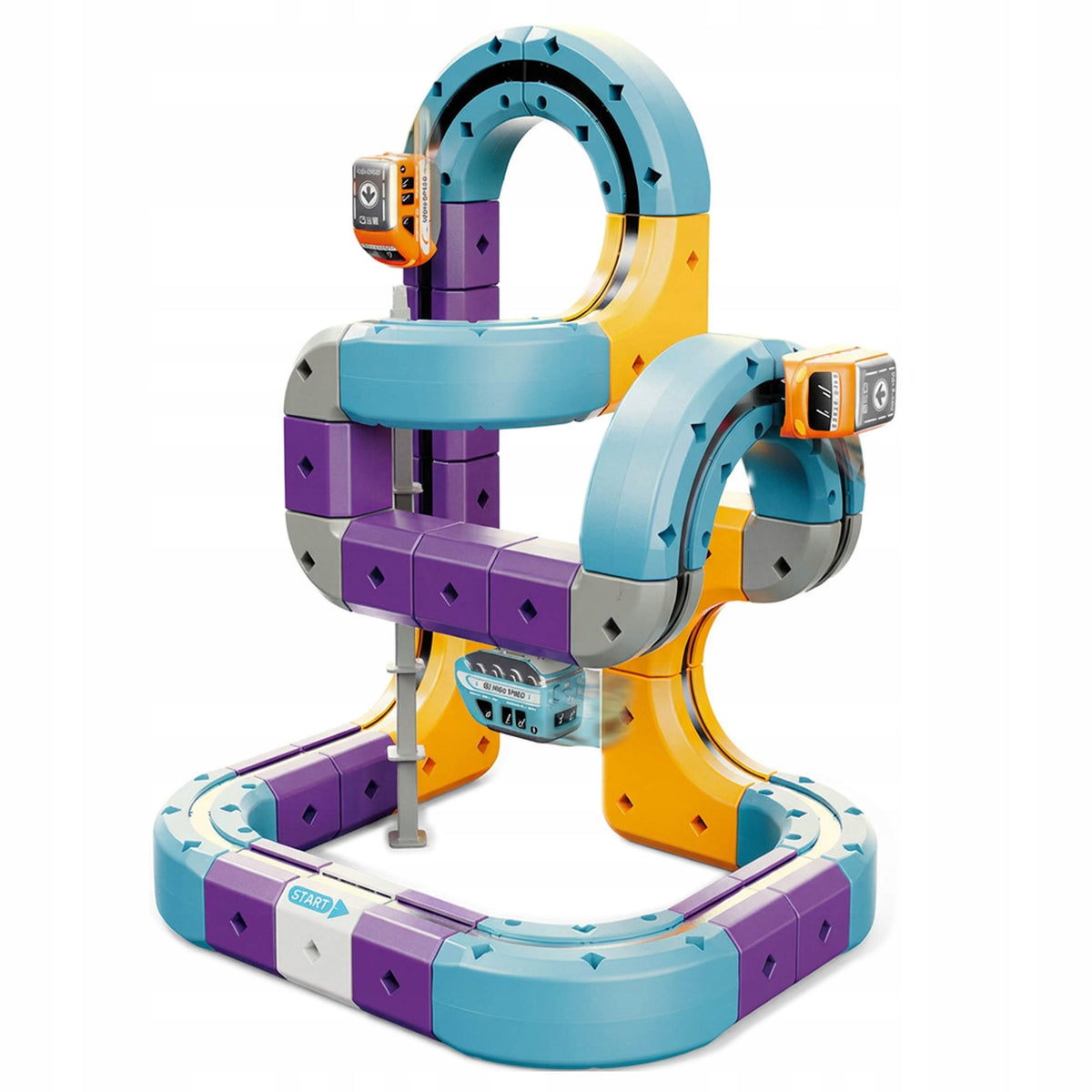 Magnetic track MTOYS multicolor 58 metal-plastic elements Manufacturer code MA0268