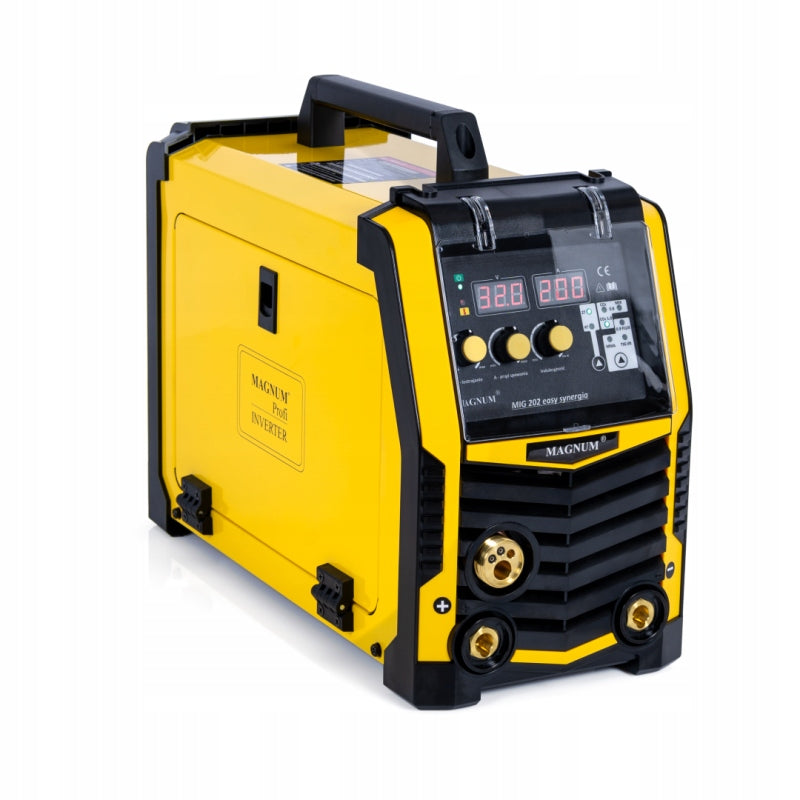 Magnum MIG 202 EASY inverter welder synergy for MMA TIG flashing Manufacturer code P046256