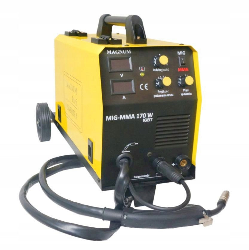 Magnum semi-automatic MIG 170W MMA IGBT inverter welding machine, 160A/60%