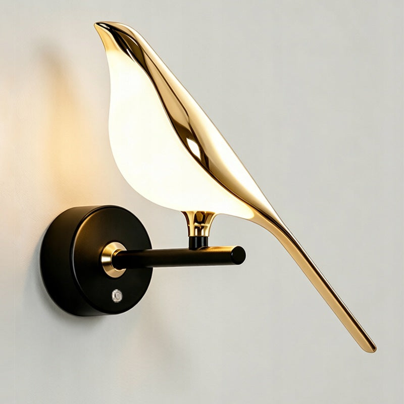 Magpie 8W LED 3000K Wall Lamp Touch Control Aluminum Bedroom Light Fixture