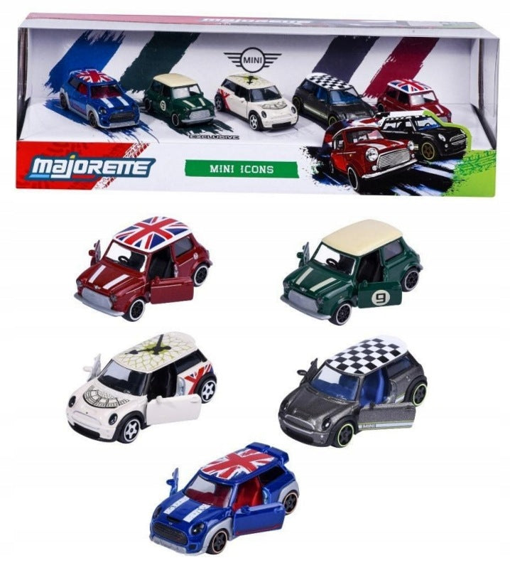 Majorette Mini 1:64 5-Pack