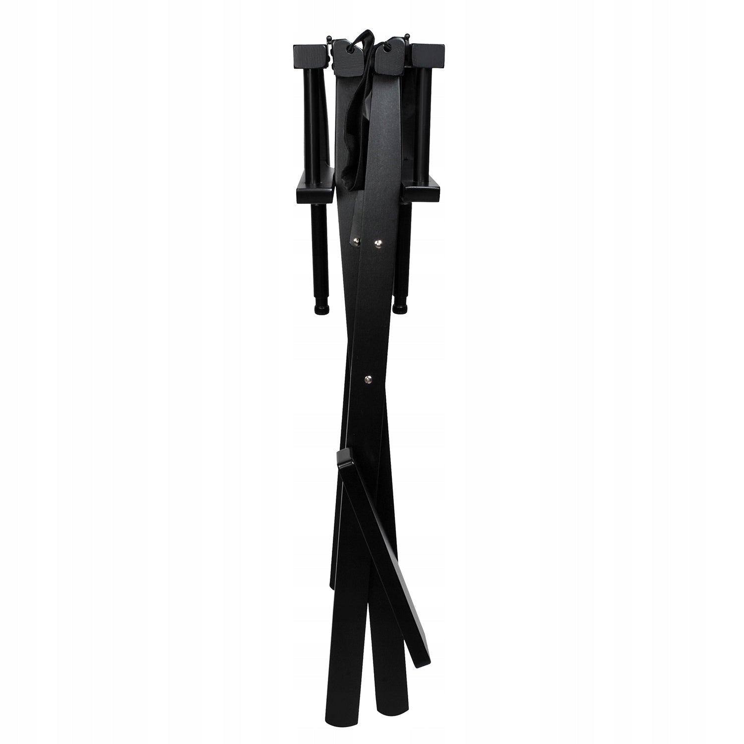Makeup Chair Makeup Folding Cosmetic Make-up Black Wooden Medical device no