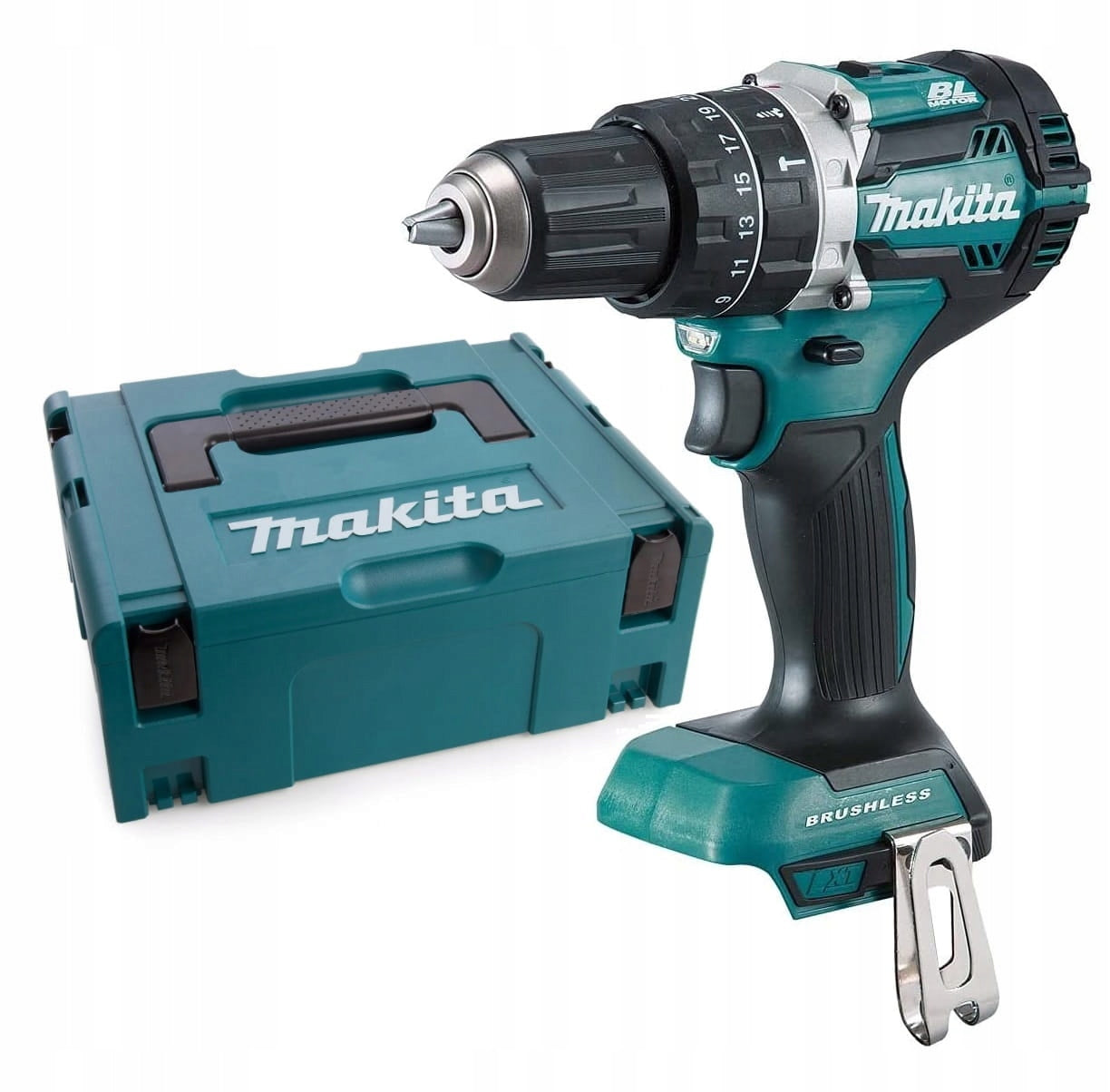 Makita DHP484ZJ 18V LTX Drill Impact Screwdriver Brushless 54nm Makpac