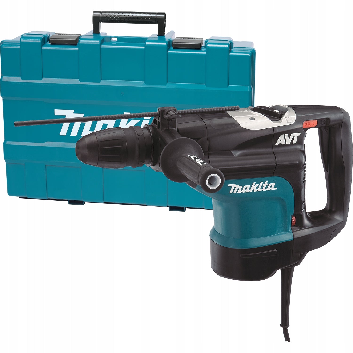 Makita HR4510C combined hammer 1.350 W in transport case Impact energy 9.4 J
