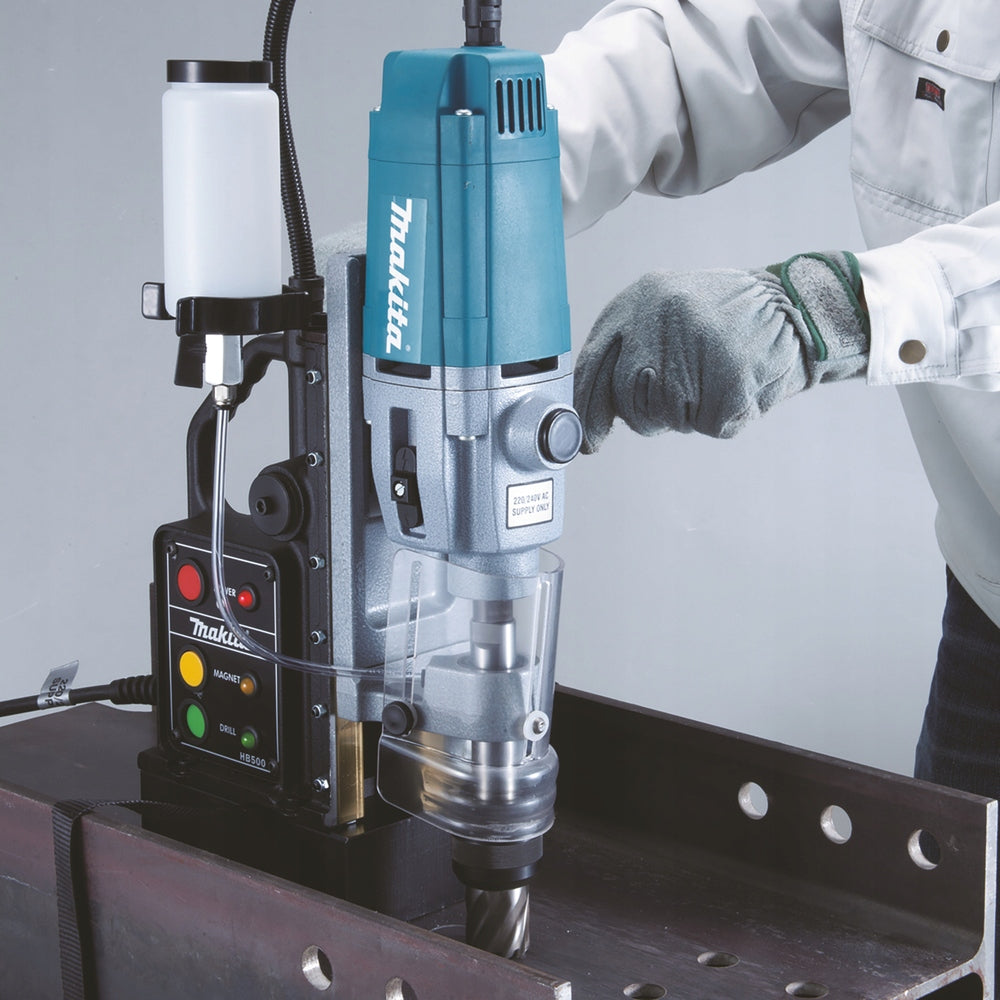 Makita Magnetic Network Drilling Machine 230 V 1150W Magnet 2 Gears HB500 Manufacturer code HB500