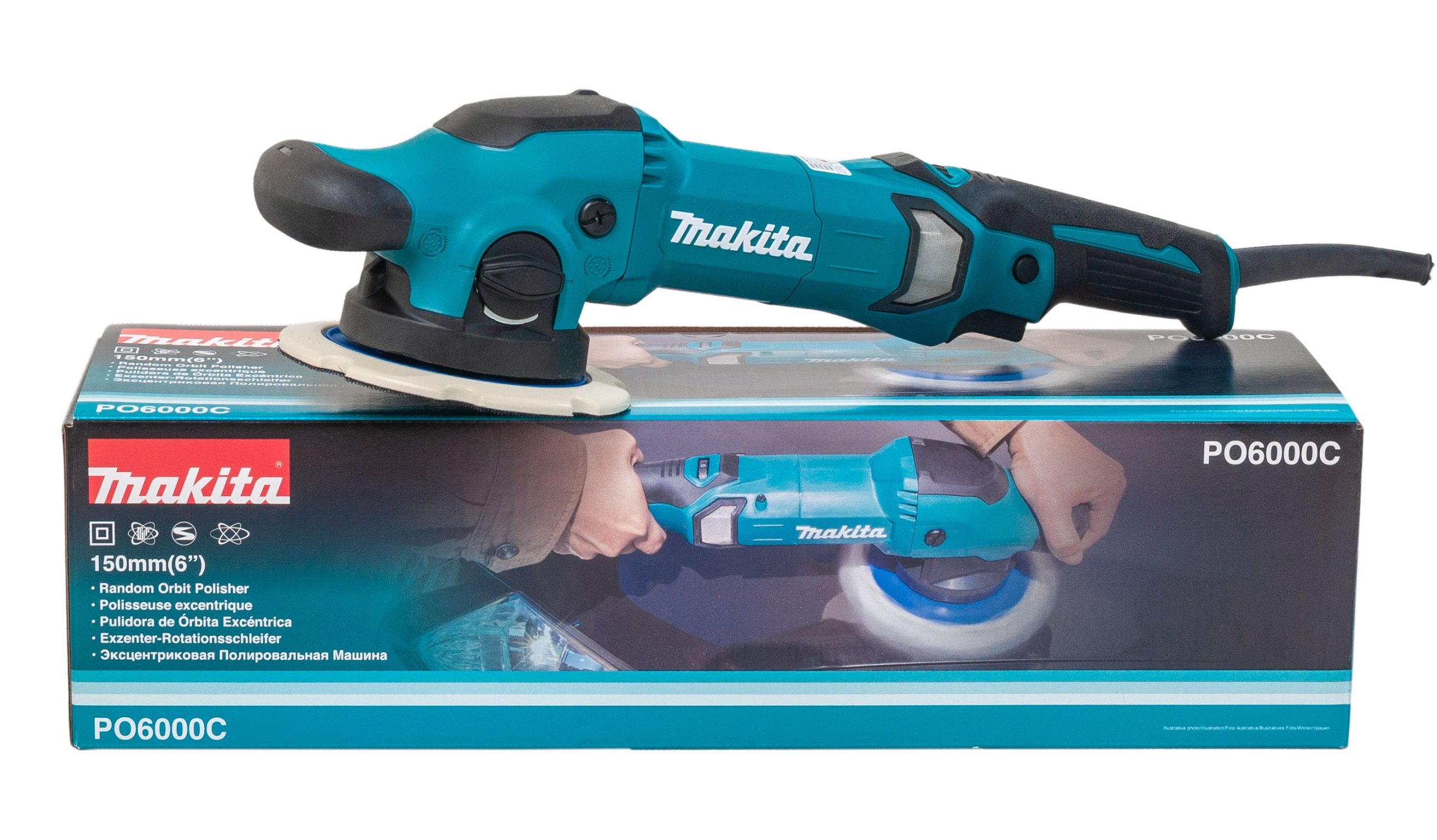 Makita PO6000C Eccentric sander-polisher 900W Brand Makita