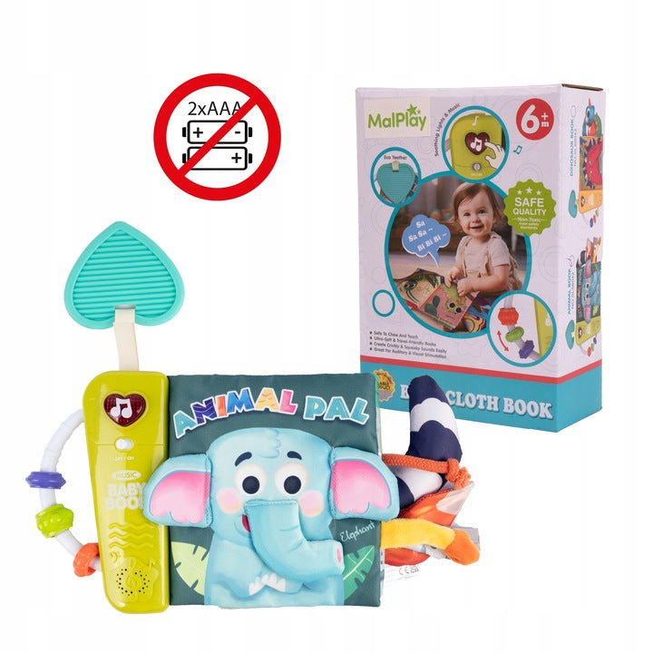 MalPlay Educational JUNGLE BOOK SENSORY Teether Mirror Packaging status original