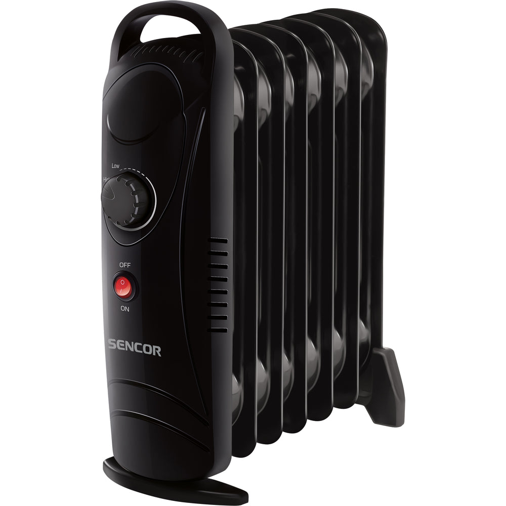 Malý olejový radiátor 39 Cm 700W SENCOR SOH 2107BK Brand Sencor