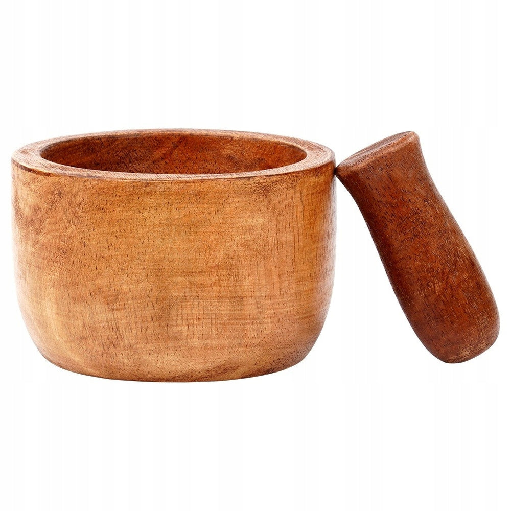 Mango WOODEN mortar for grinding spices herbs pesto seeds Manufacturer code 5904316481964