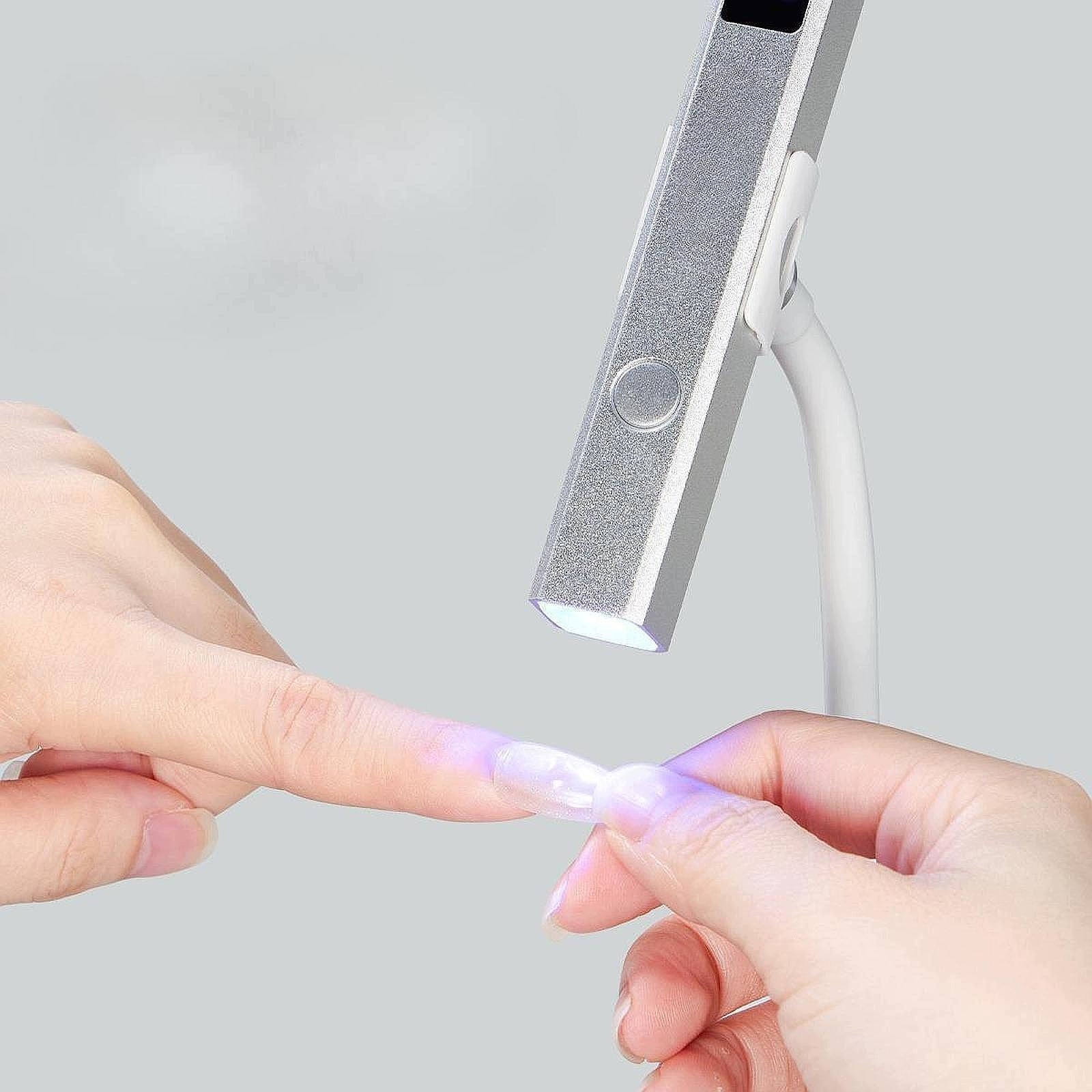 Manicure Light Base Manicure Tool Portable for Women Gift Convenient Nail