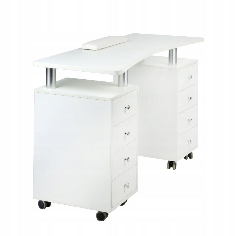Manicure table Cosmetic desk for nail styling BD-3425 WHITE EAN (GTIN) 0308137220873