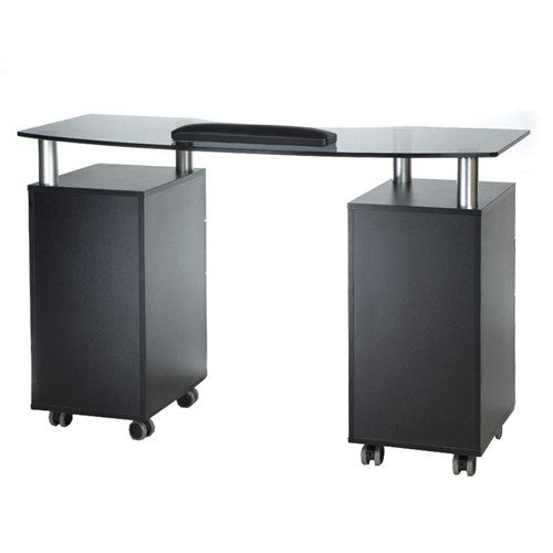 Manicure table cosmetic desk for nail styling BD-3453 black