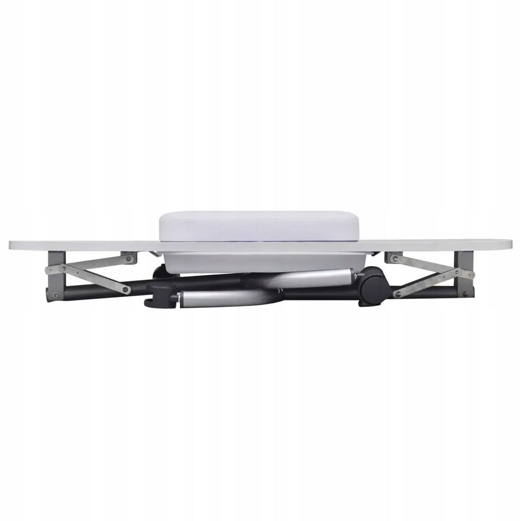Manicure table with pillow and drawer, white, 90x37x68 cm Color white