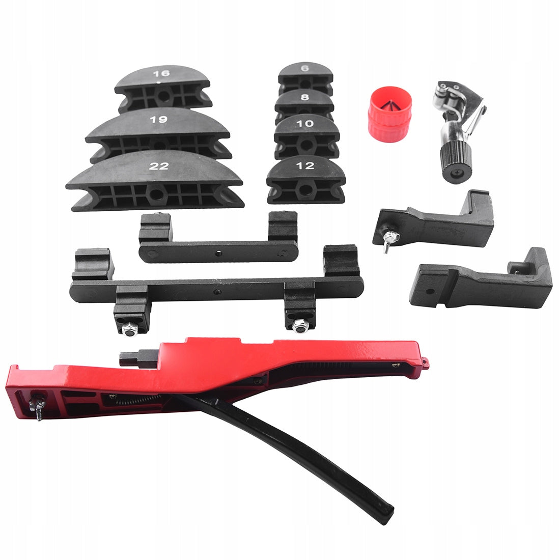 Manual Bending Machine for Pipes Bending Machine 90 Set Deburrer Knife Suitcase SP-PB01 Batteries included no