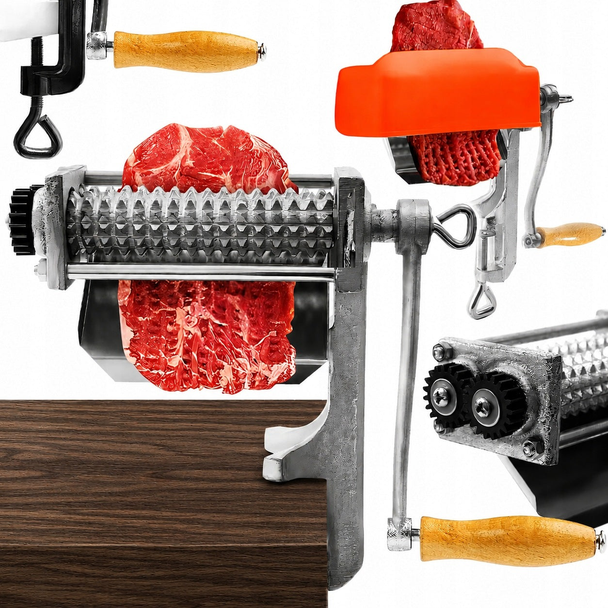 Manual CUTTER Cast Iron Meat Breaking Machine STEAK Cutlets