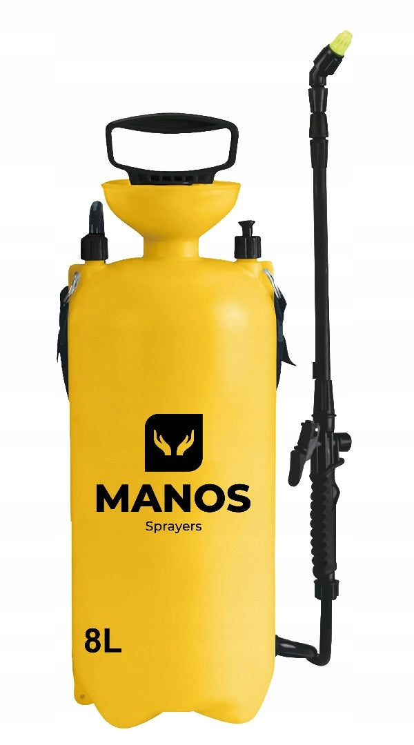 Manual Pressure Sprayer MANOS 8L lance 35-70cm Brand Agromen