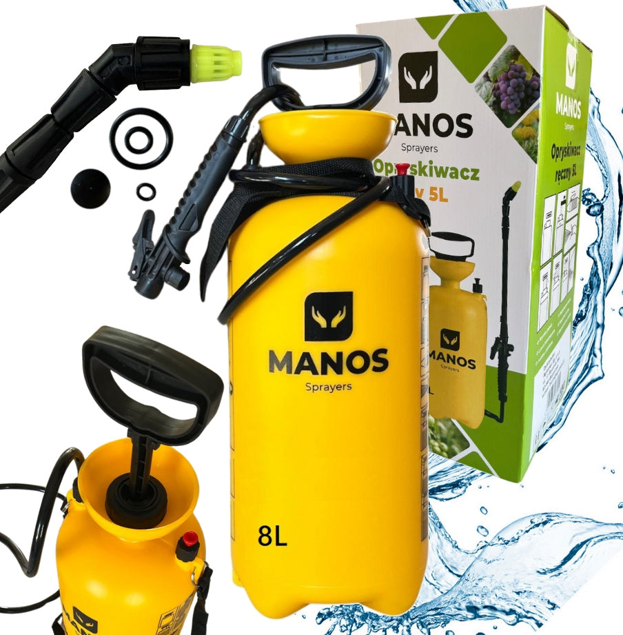 Manual Pressure Sprayer MANOS 8L lance 35-70cm