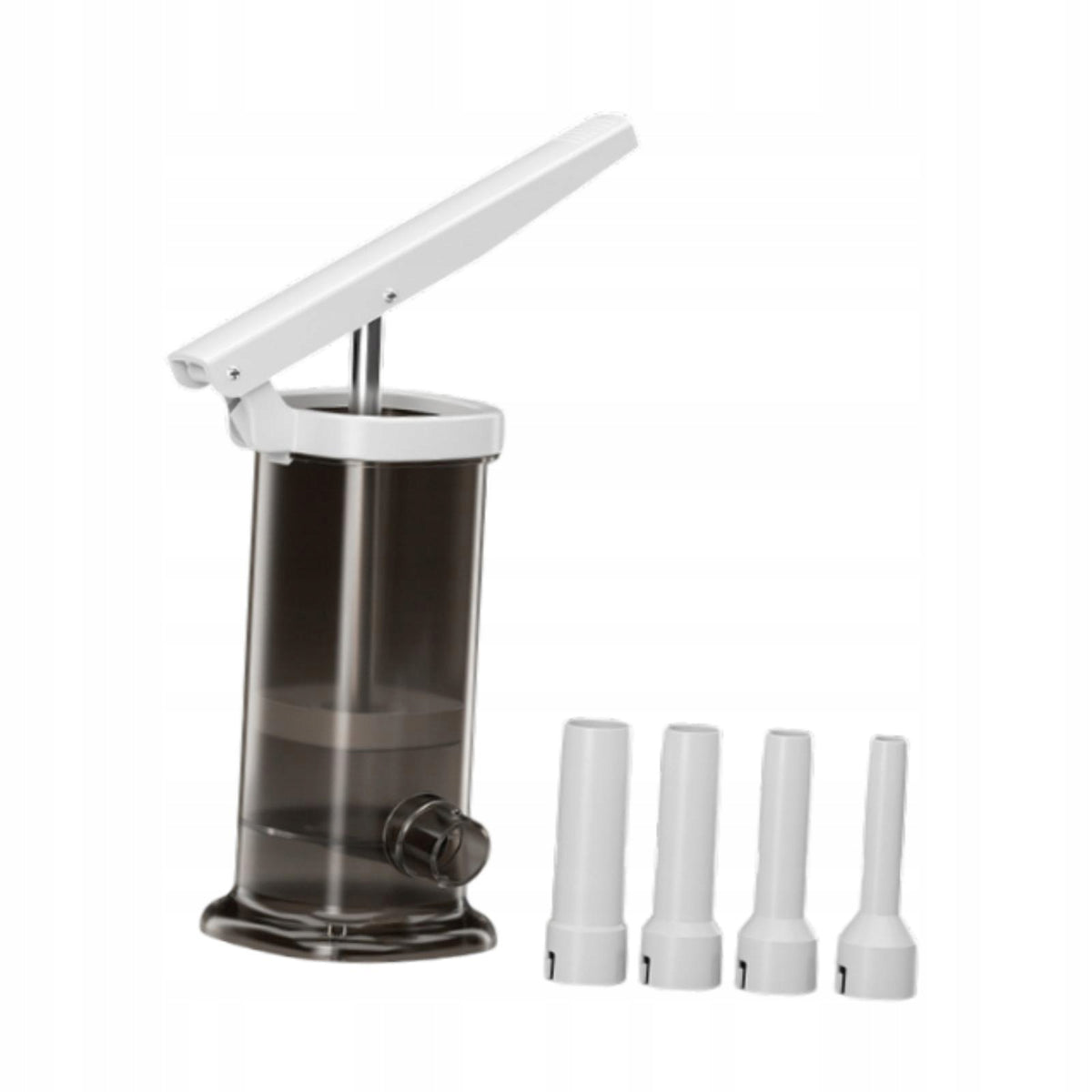 Manual Sausage Stuffer Machine Vertical Homemade Sausage Maker Sausage Gray Brand no brand