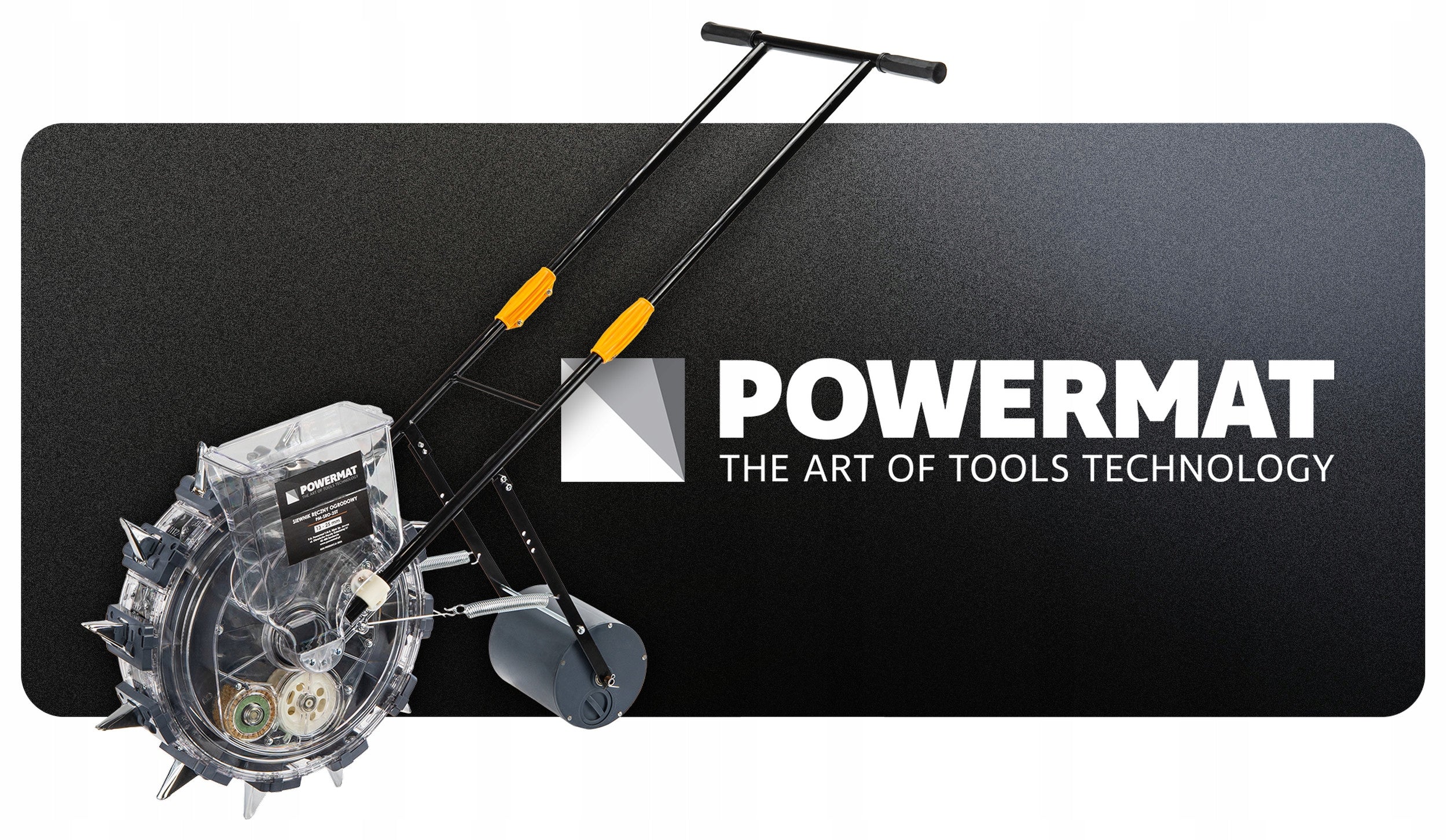 Manual seed drill Powermat 3,7 l 22 cm Brand Powermat