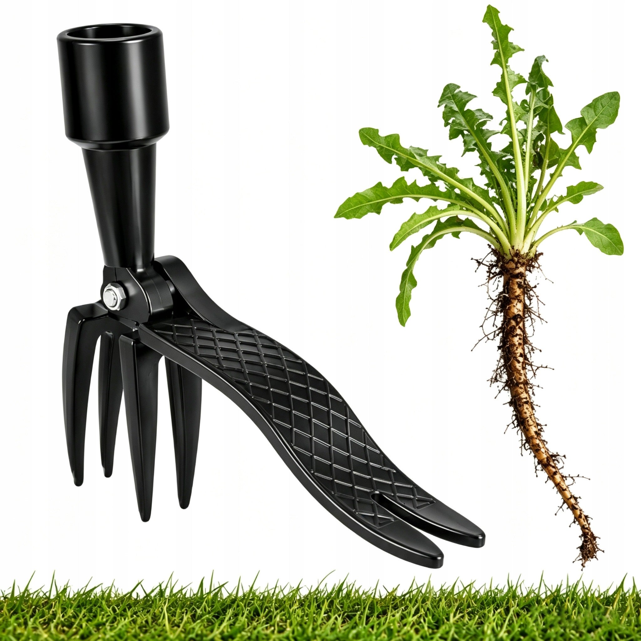 Manual weed winch – garden weeder without chemicals