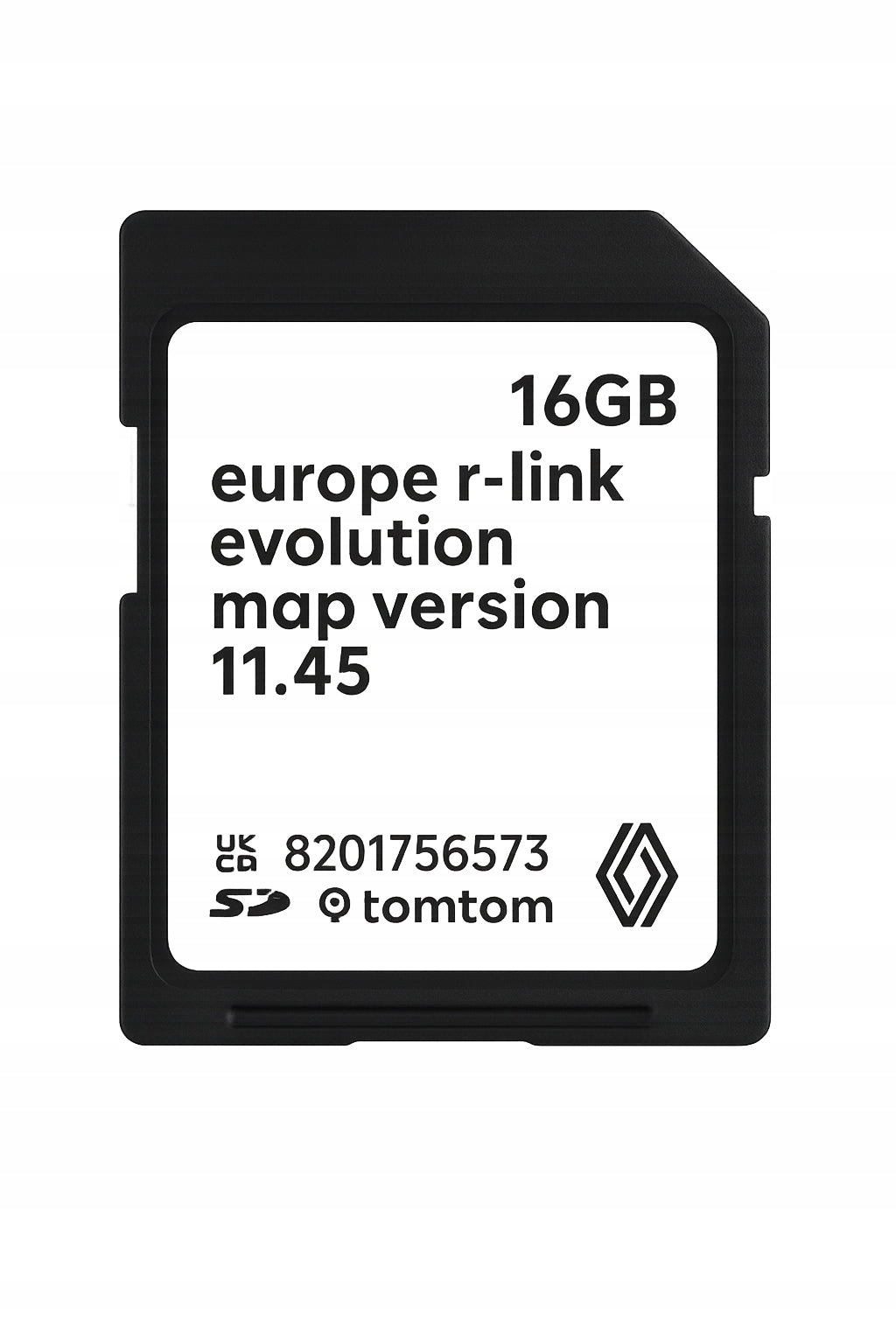 Map Card Renault R-LINK TomTom LIVE 11.45 EU LATEST RELEASE + RADARS