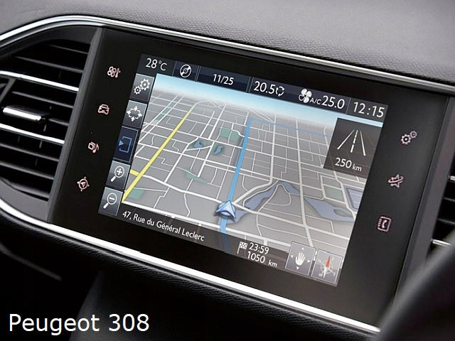 Map Citroen Peugeot 308 508 C4 C5 DS ONLINE Brand Peugeot