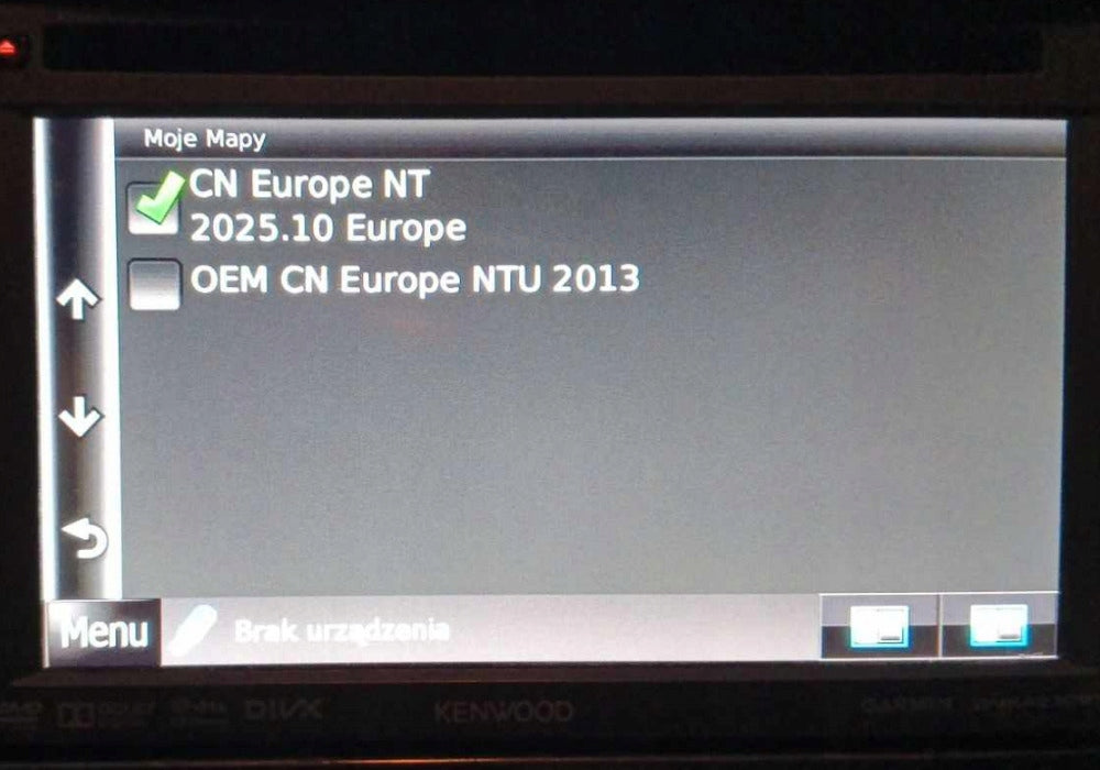 Map Kenwood DNX Garmin SD card Europe 2025 LATEST Brand no brand
