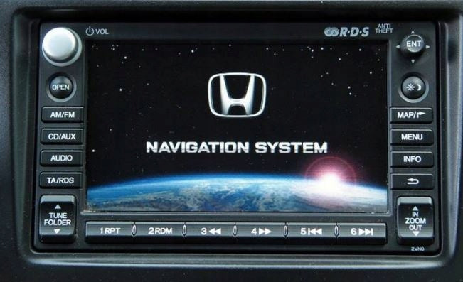 Map Navigation Honda Accord Civic CR-V FR-V