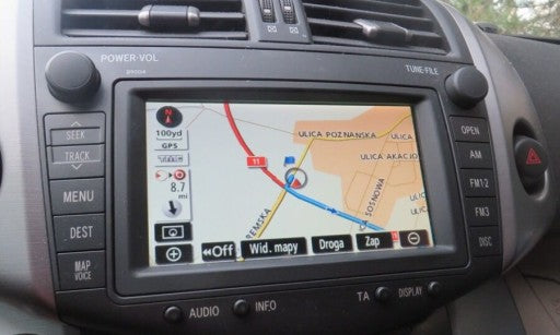 Map Navigation Toyota Lexus 2018 Lektor Menu PL Brand Lexus