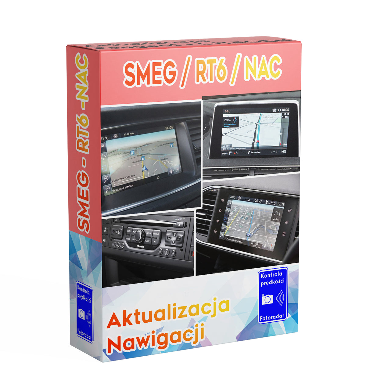 Map for navigation Europe CITROEN RNEG2 RT6 SMEG SMEG+ SMEG IV2