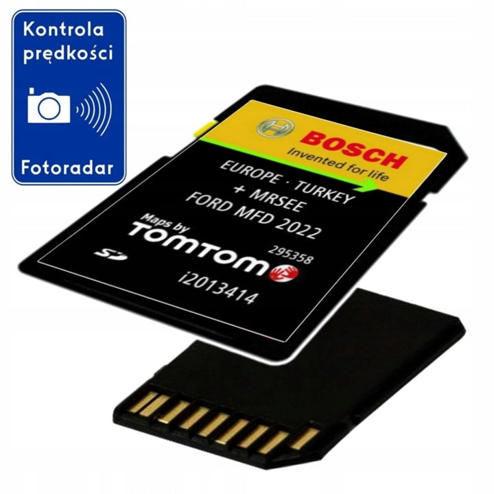 Map for navigation Europe Ford Fusion BMax CMax Fiesta Focus SD card