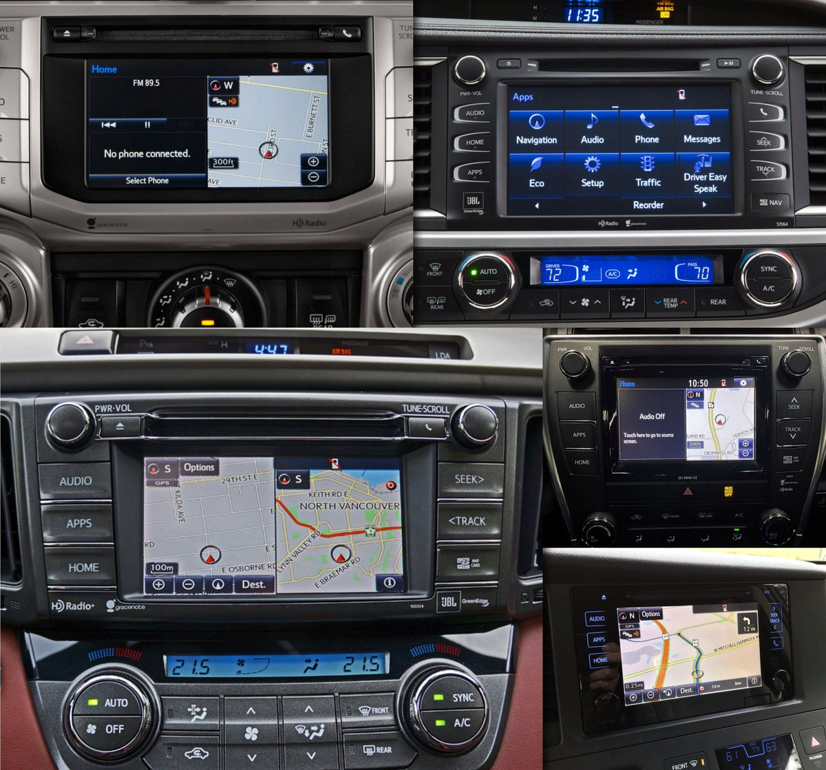 Maps 2023/2024 Europe Polish voiceover Toyota from the USA and Canada (microSD card)