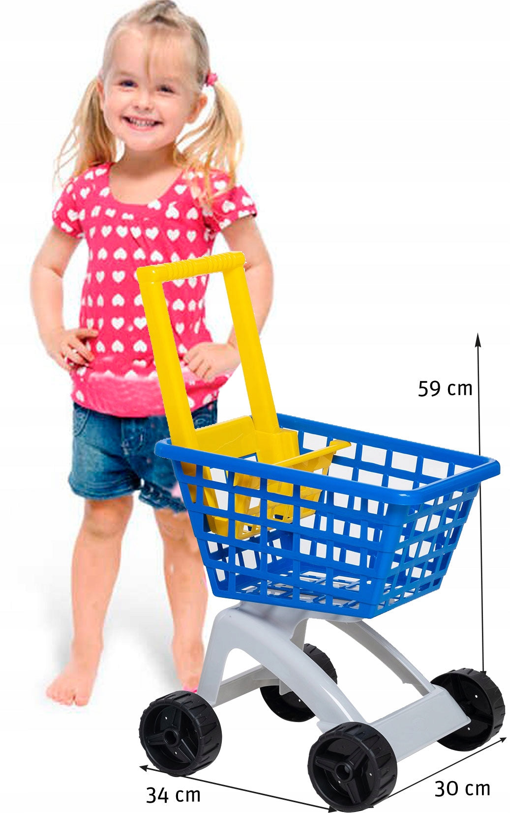 Market Toy Stroller Shop for Kids Pushing Blue Toy Manufacturer code Plas_W_N