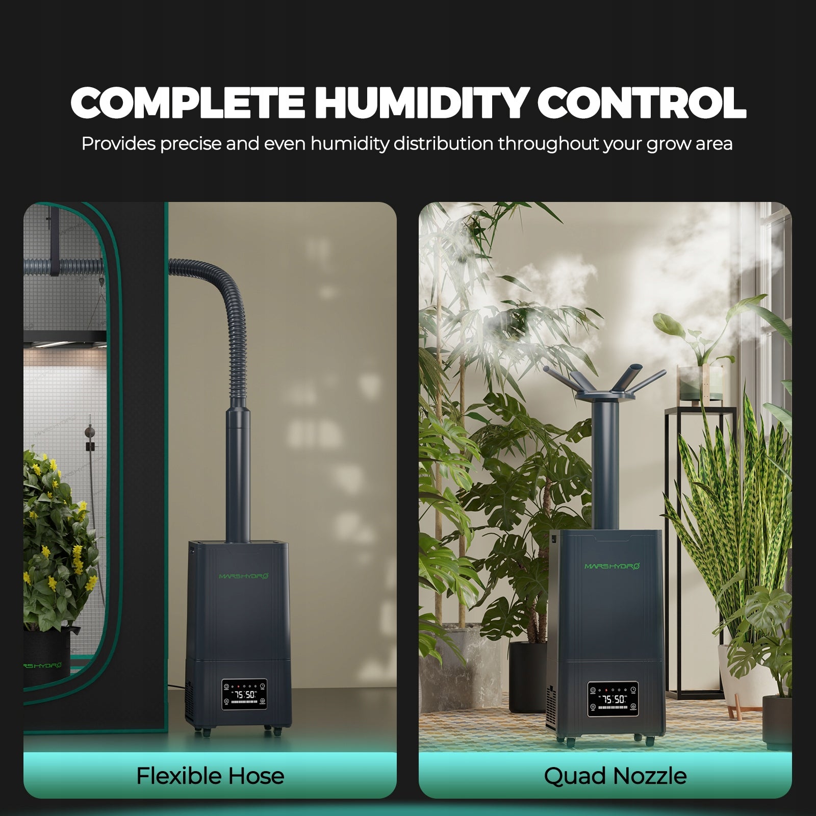 Mars Hydro 15L Ultrasonic Cool Mist Humidifier Air Humidifier for Grow Tent Manufacturer code MH-Humidifier15