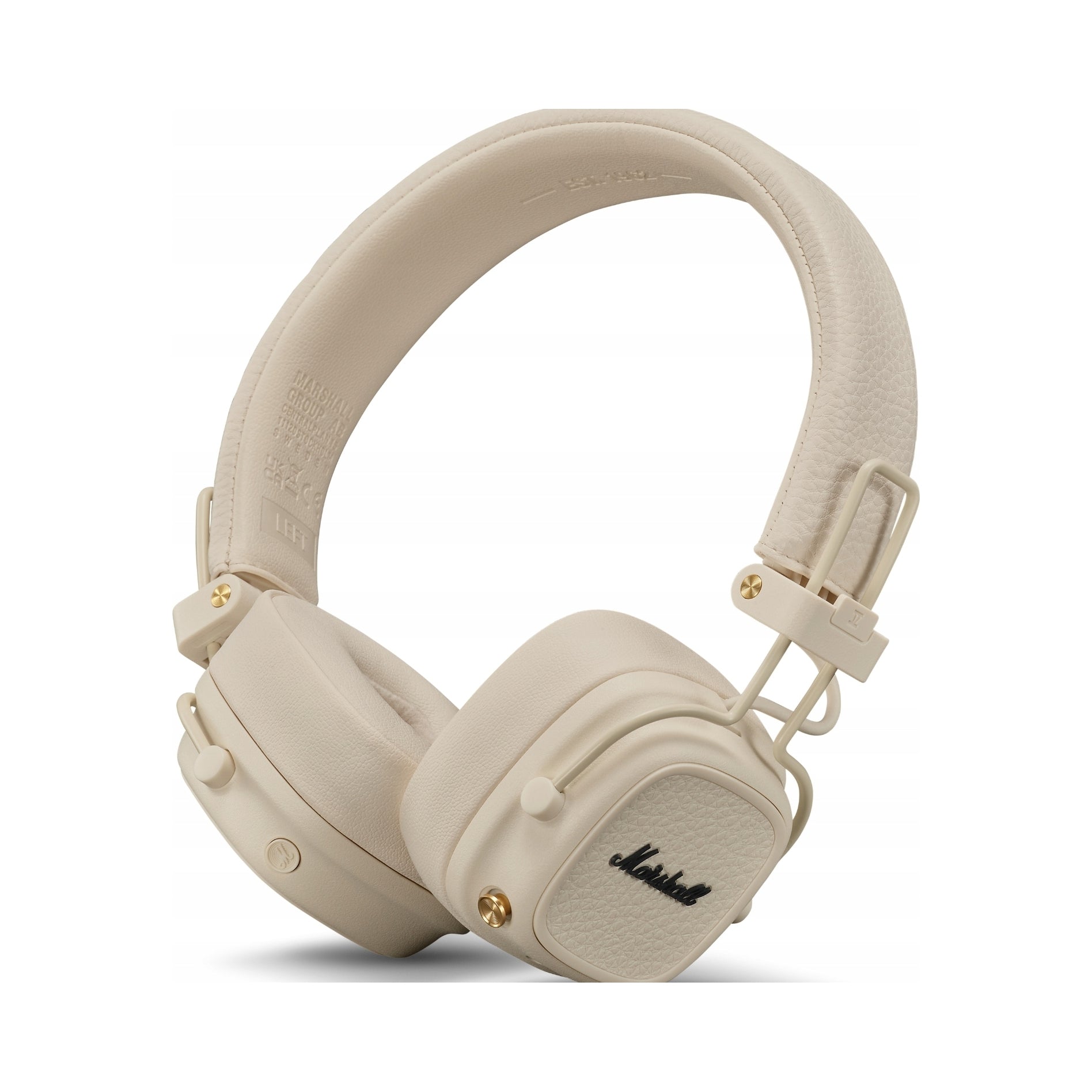 Marshall Major V Wireless On-Ear Headphones | CREAM