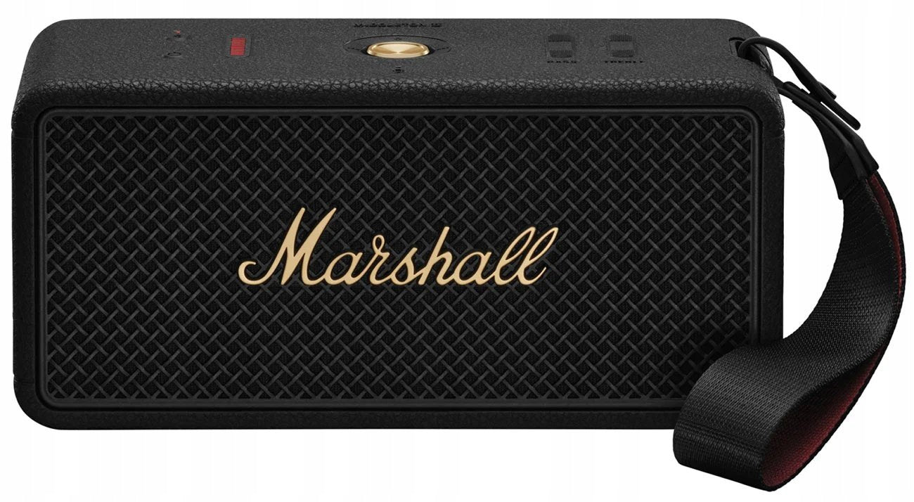 Marshall Middleton II Black and Brass, černý