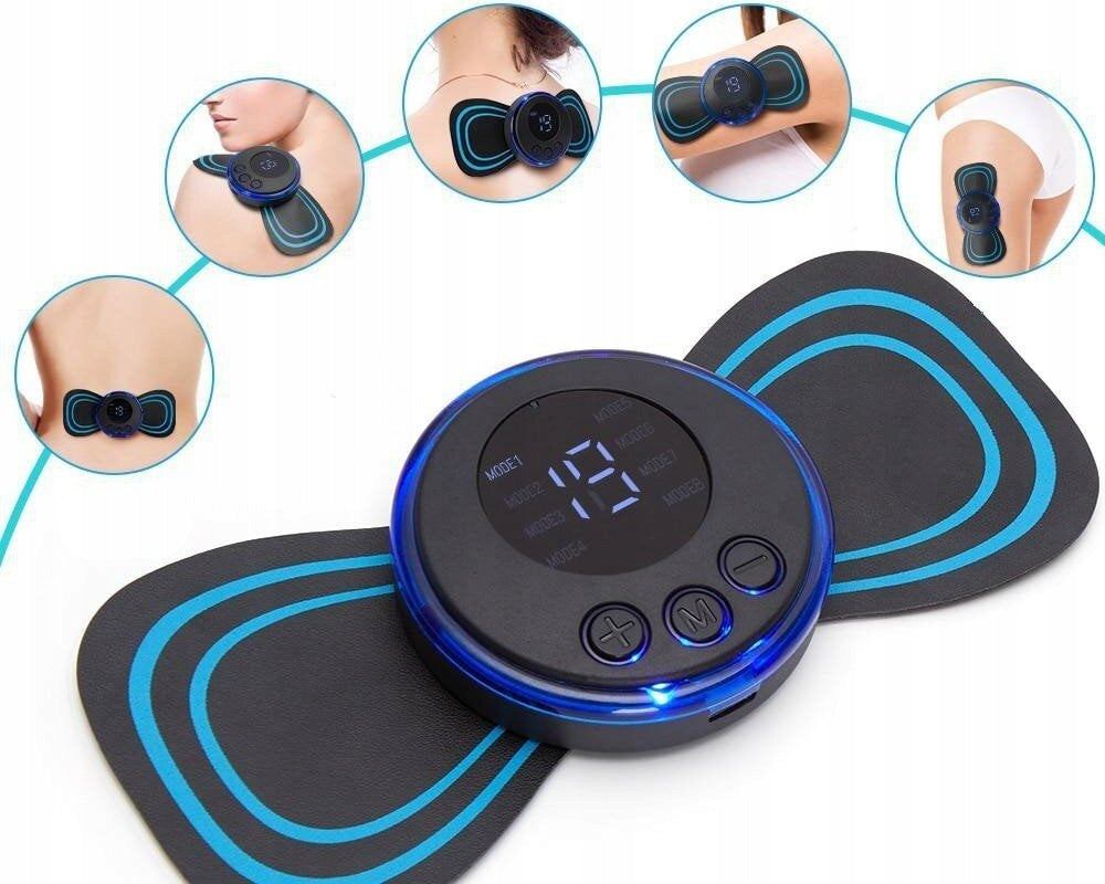 Masażer do mięśni karku brzucha elektrostymulator USB 8 trybów Kod producenta 5901783718357