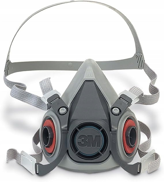 Mask 3M 6300 L for Sprays Pesticides Herbicides Original Half Mask 3M Oryg Packaging status original