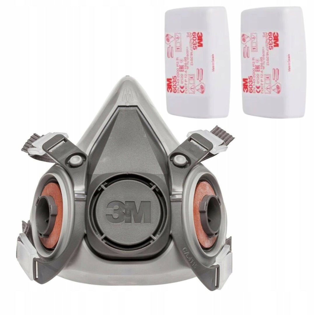Mask 3M half mask reusable welding complete with filters 6035 6200 M Medical device no