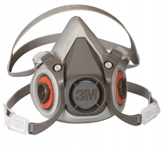 Mask Half Mask Chemical Gas Mask for Sprays 3M 6300 Set Original Medical device no