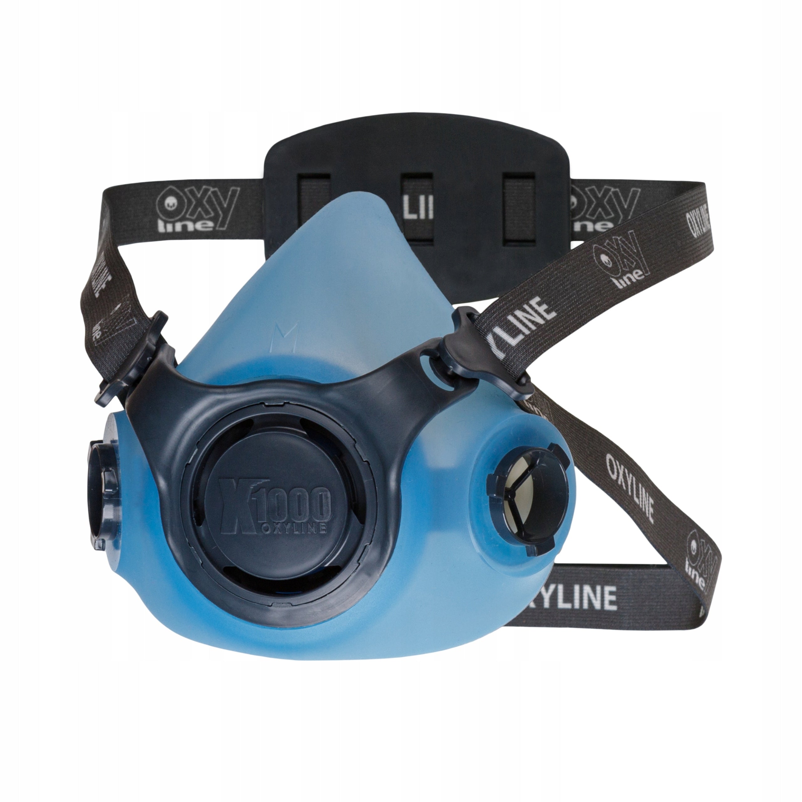 Mask Protective Half Mask with Valve Oxyline X1000 = SECURA 3000 National