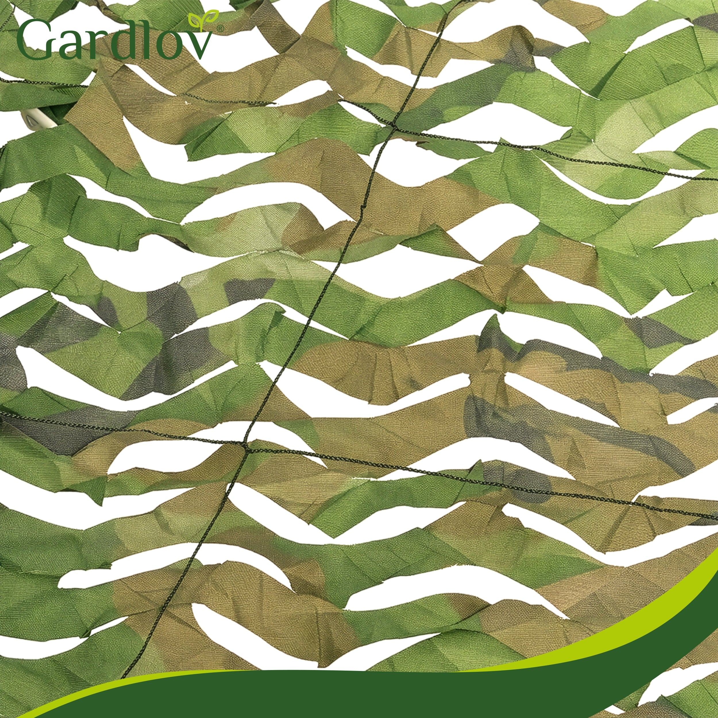 Masking Mesh for Fence 2x5 Shading Fence Cover Military Camouflage Height 2 m