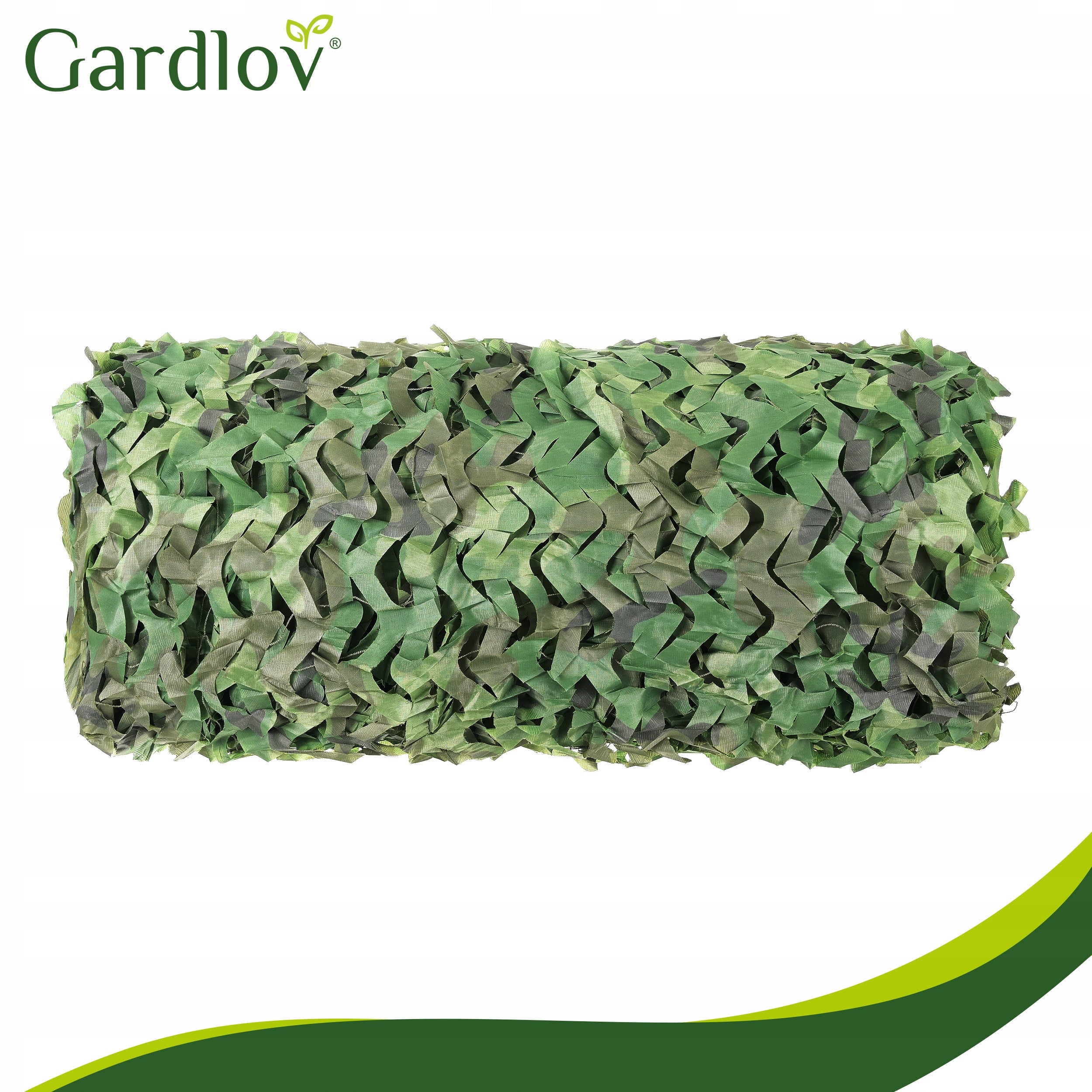 Masking Mesh for Fence 2x5 Shading Fence Cover Military Camouflage Manufacturer code Siatka maskująca 2x5m + 100szt opasek Gardlov