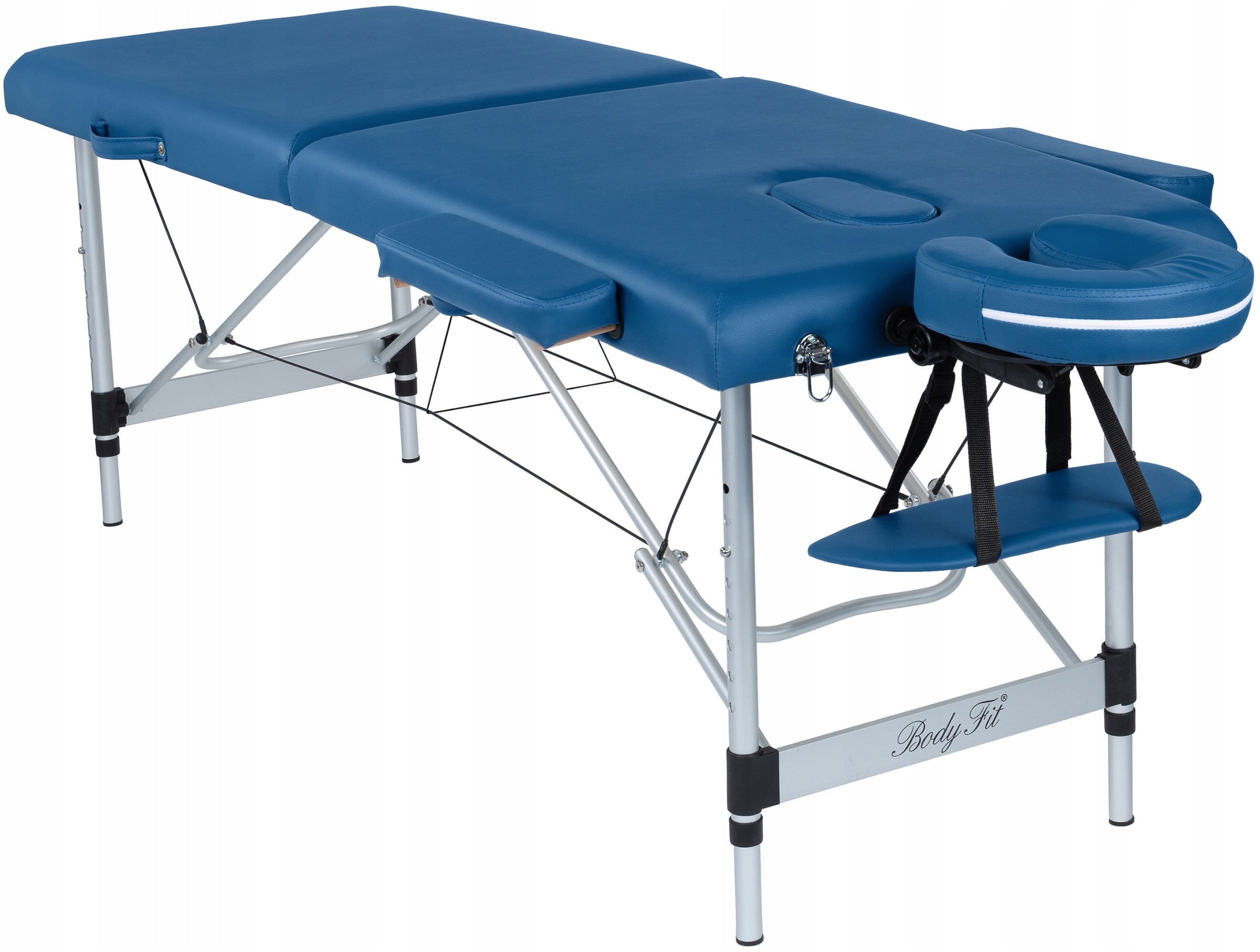 Massage Bed Folding Aluminum Cosmetic 2 Segment +Bag BODYFIT Tabletop width 60 cm