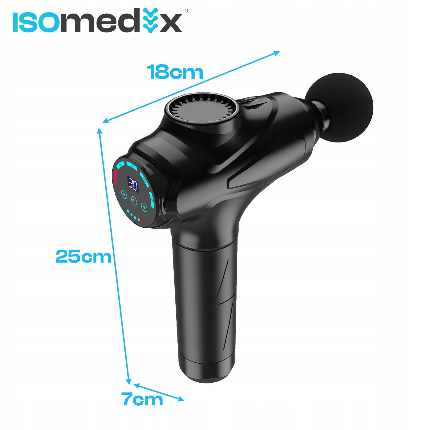 Massage Gun Back Body Massager Foot Massage Gun + Tips Pouch Manufacturer code 00026441
