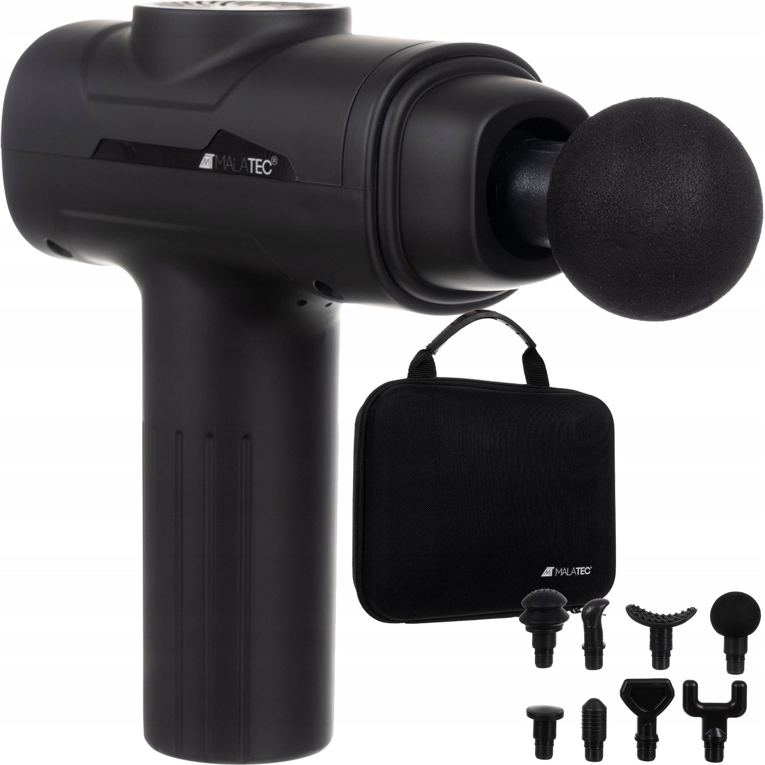 Massage Gun Malatec Muscle Body Massager 8 Tips up to 4 hours Work