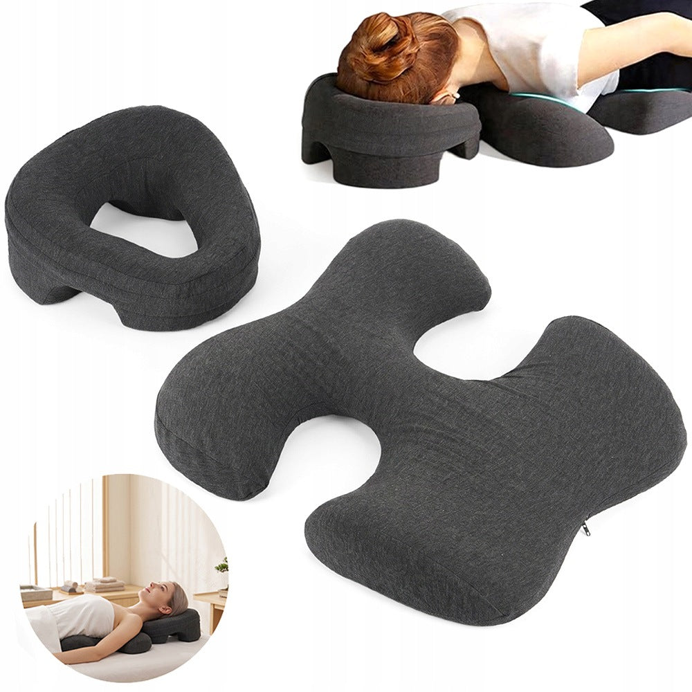 Massage Headrest Set, Massage Pillow for Chest and Face