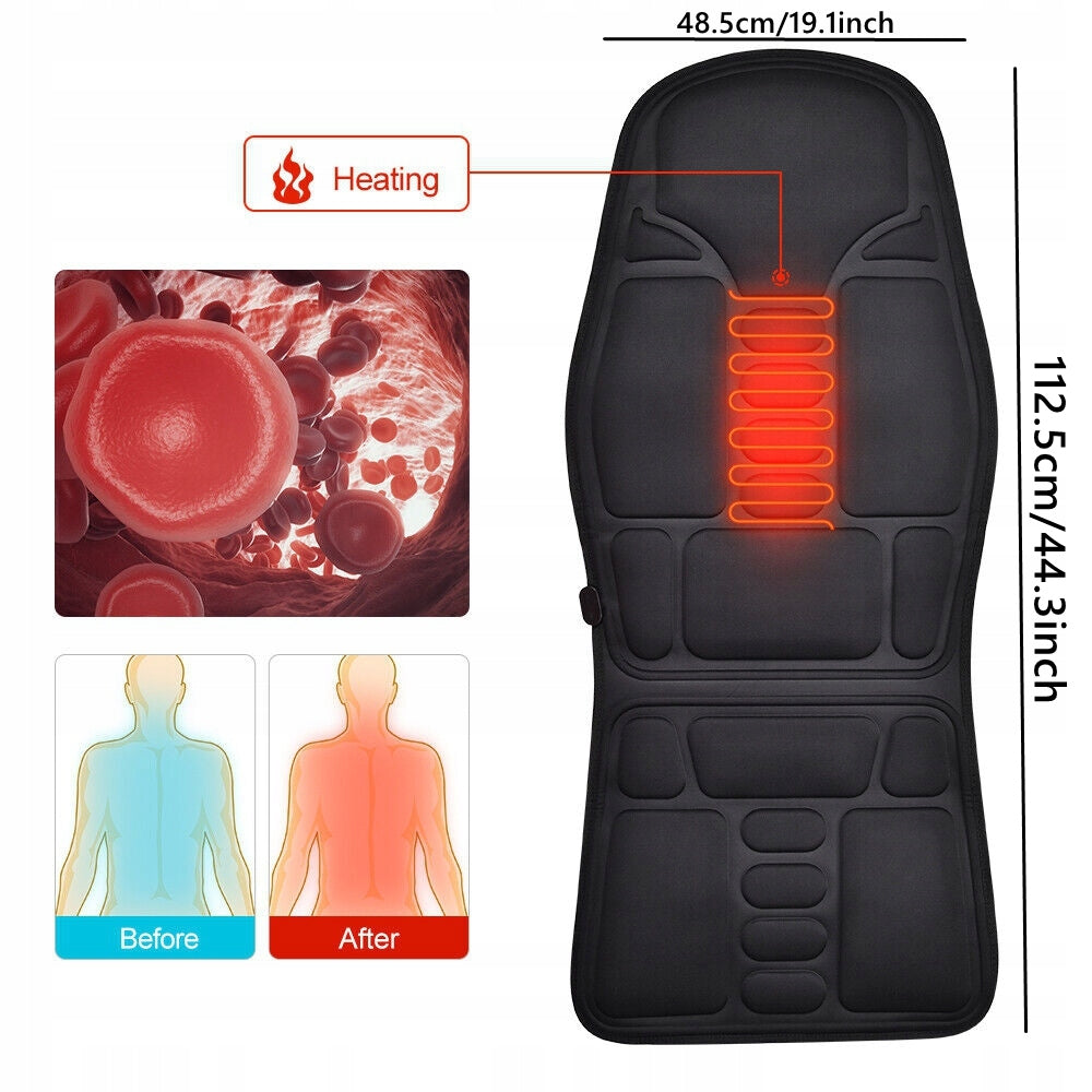 Massage Pillow, Back Massager with Heating for Office Chair Brand no brand